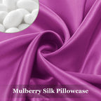 100% Mulberry Silk Pillowcase Pillow Cases for Hair
