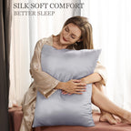 100% Mulberry Silk Pillowcase Pillow Cases for Hair