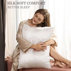 100% Mulberry Silk Pillowcase Pillow Cases for Hair