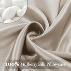 100% Mulberry Silk Pillowcase Pillow Cases for Hair