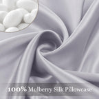 100% Mulberry Silk Pillowcase Pillow Cases for Hair