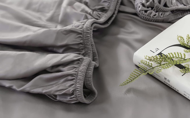 100% Organic Bamboo Bedding Set 300tc Luxurious Sateen