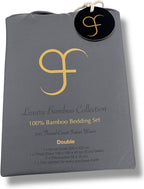 100% Organic Bamboo Bedding Set 300tc Luxurious Sateen