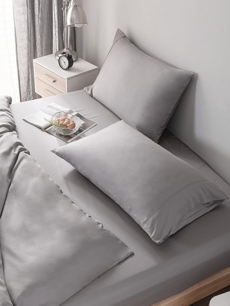 100% Organic Bamboo Bedding Set 300tc Luxurious Sateen
