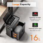 100-Sheet Auto Feed Paper Shredder P-4 Micro Cut