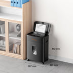 100-Sheet Auto Feed Paper Shredder P-4 Micro Cut