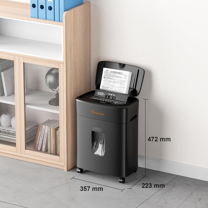 100-Sheet Auto-Feed Micro-Cut Heavy Duty Shredder for Home