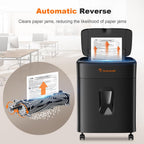 100-Sheet Auto Feed Paper Shredder P-4 Micro Cut