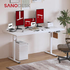 100 X 60 Electric Standing One Piece Desktop