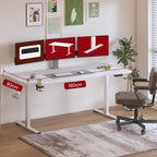 100 X 60 Electric Standing One Piece Desktop