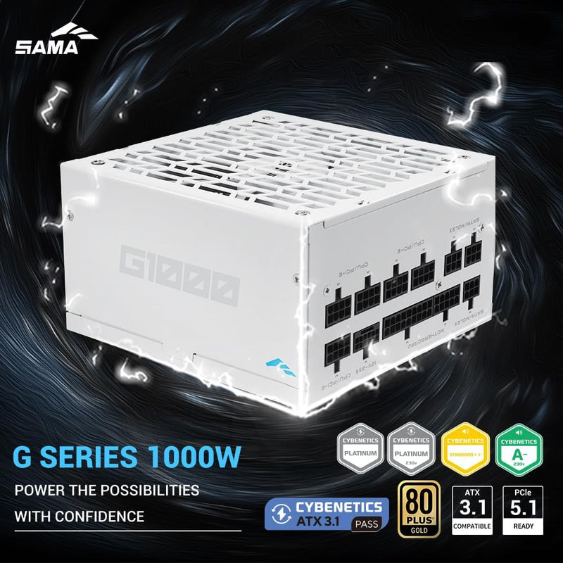 1000W Psu Atx 3.1 Pcie 5.1 Fully Modular