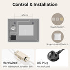 1000x700MM Bluetooth LED-Bathroom-Mirror-With-Lights for Wall
