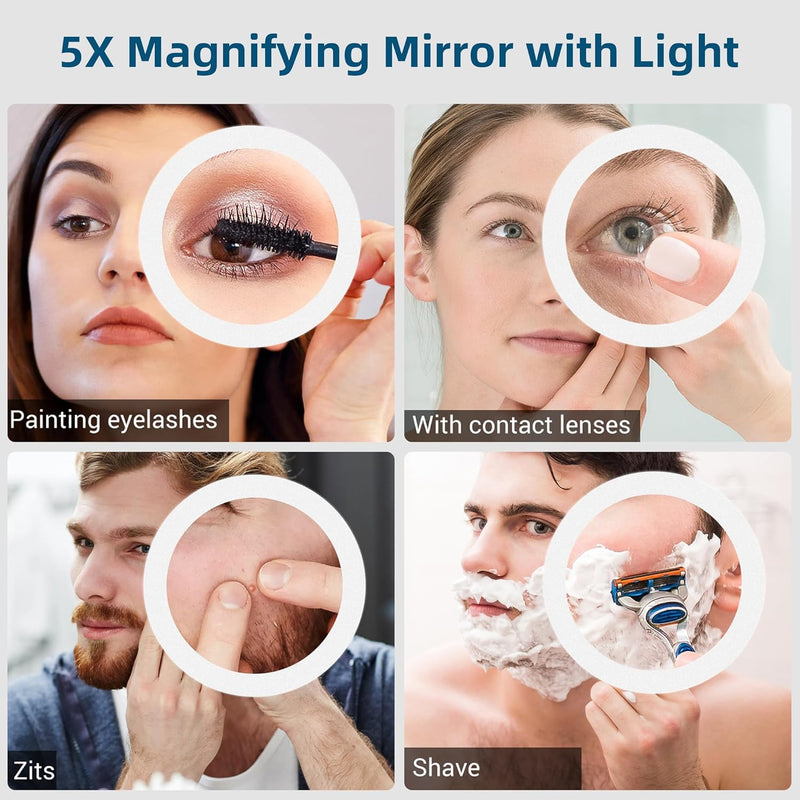 1000x700MM Bluetooth LED-Bathroom-Mirror-With-Lights for Wall
