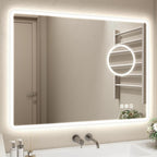 1000x700MM Bluetooth LED-Bathroom-Mirror-With-Lights for Wall