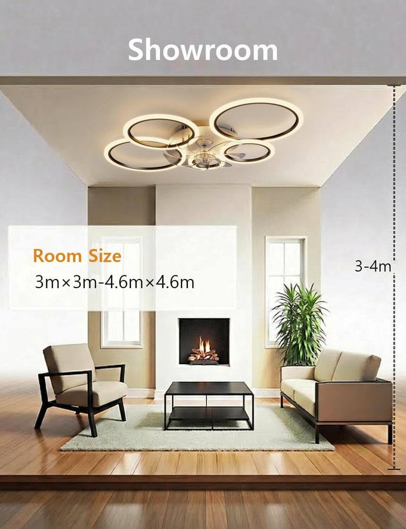 100CM Ceiling Fan with Light