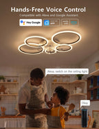 100CM Ceiling Fan with Light