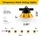100FT 100W LED String Light with Switch