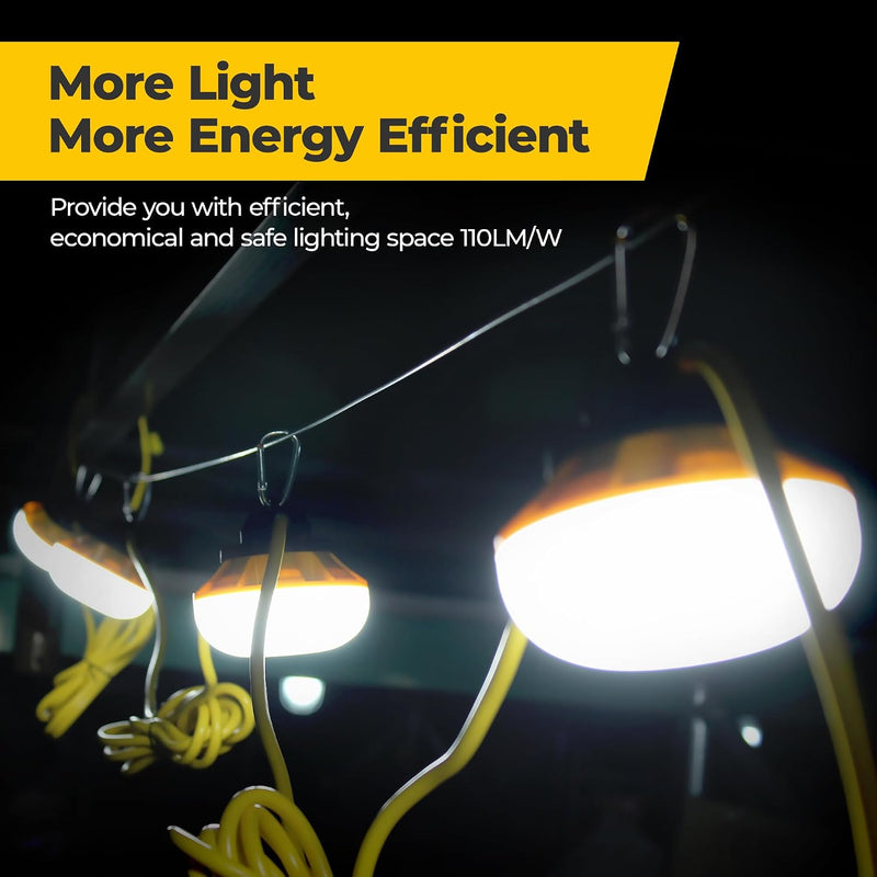 100FT 100W LED String Light with Switch 2