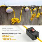 100FT 100W LED String Light with Switch 2