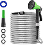 100FT 304 Stainless Steel Garden Hose Metal
