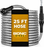 100FT Garden Hose Pipe with Nozzle 304