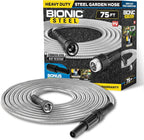 100FT Garden Hose Pipe with Nozzle 304