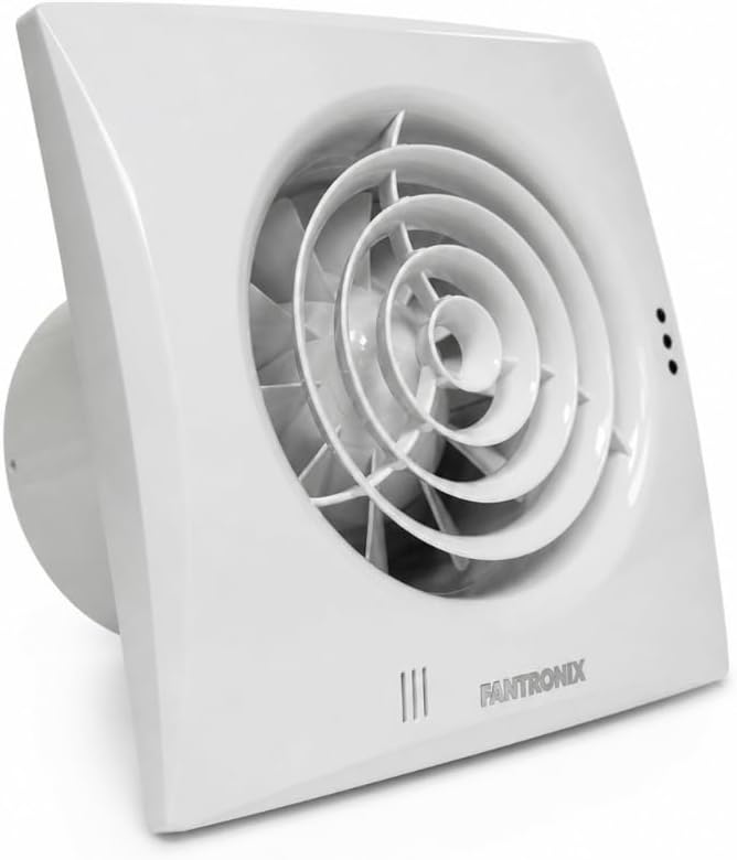 100MM Bathroom Extractor Fan Standard Light Switch Operation