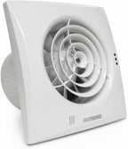 100MM Bathroom Extractor Fan Standard Light Switch Operation