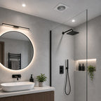 100MM Bathroom Extractor Fan Standard Light Switch Operation