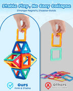 100pcs Magnetic Tiles for Kids 3d Magnet Building