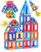 100pcs Magnetic Tiles for Kids 3d Magnet Building