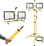 100W Tripod Stand LED Work Light Flexible Portable