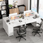 100x48CM Desk Small Computer with 6 Fabric