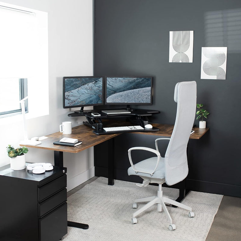 109CM Corner Height Adjustable Cubicle Stand Up