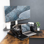 109CM Corner Height Adjustable Cubicle Stand Up