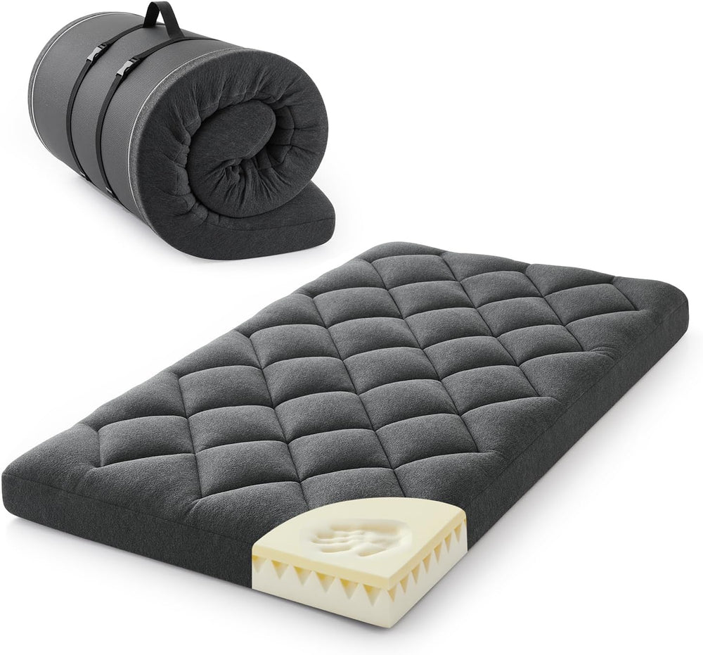 10CM Memory Foam Floor Mattress Guest Bed