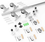 10FT Sliding Barn Door Hardware Kit