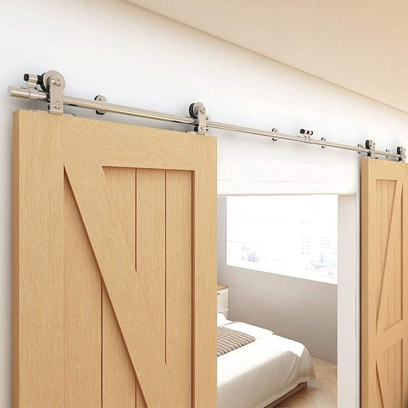 10FT Sliding Barn Door Hardware Kit