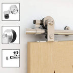 10FT Sliding Barn Door Hardware Kit