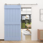 10FT Sliding Barn Door Hardware Kit