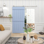 10FT Sliding Barn Door Hardware Kit