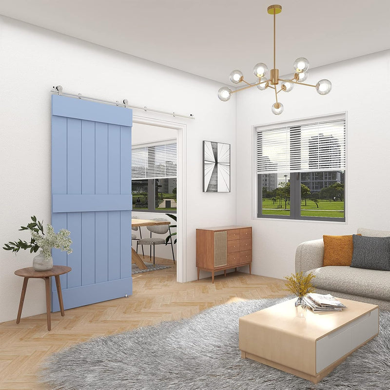 10FT Sliding Barn Door Hardware Kit