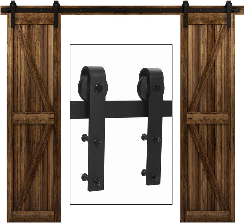 10FT Sliding Barn Wood Door Hardware Closet