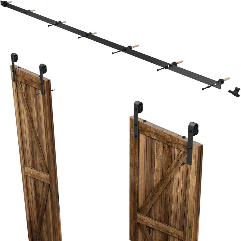 10FT Sliding Barn Wood Door Hardware Closet
