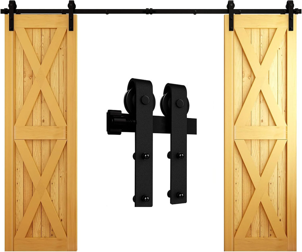 10FT Sliding Barn Wood Door Hardware Closet