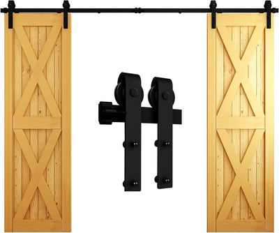 10FT Sliding Barn Wood Door Hardware Closet