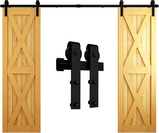 10FT Sliding Barn Wood Door Hardware Closet