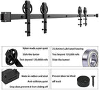 10FT Sliding Door Track Wardrobe Barn Kit
