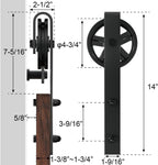 10FT Sliding Door Track Wardrobe Barn Kit