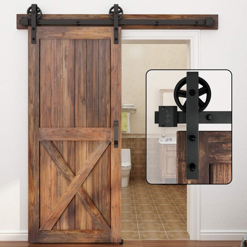 10FT Sliding Door Track Wardrobe Barn Kit